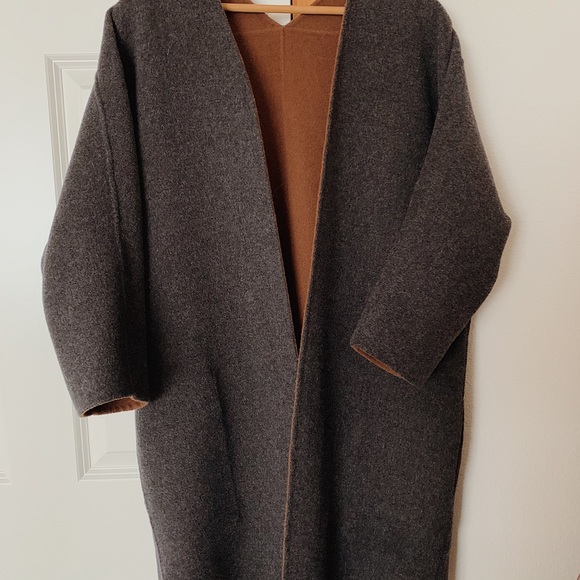 Vince Reversible Wool Coat 